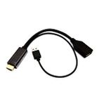 Beek Hdmi Displayport (dp) Adaptör Kablosu, Hdmi Erkek - Dp Dişi, Giriş: Hdmi Çıkış: Dp, 4kx2k@60hz Çözünürlük Beek Hdmi M To Dp Siyah