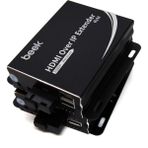Beek IP HDMI KVM Fiber Sinyal Uzatma Cihazı, Single Mode, SC, 20km, 1080P<br> Beek IP HDMI KVM Fiber Extender 20KM 1080P