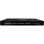 Beek L3 Yönetilebilir Switch<br>24 x 1000 Base-X SFP yuva<br>8 x 10/100/1000BASE-T port