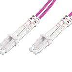 Beek Lc-Lc Fiber Optik Patch Kablo, Multimode Om 4 50/125 Duplex, 3.0Mm, Lszh, 40 Metre
