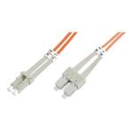 Beek Lc-sc Fiber Optik Patch Kablo, Multimode Om 1 62.5/125 Duplex, 3.0mm, Lszh, 5 Metre