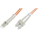 Beek Lc-sc Fiber Optik Patch Kablo, Multimode Om 1 62.5/125 Duplex, 3.0mm, Lszh, 7 Metre