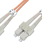 Beek SC - SC Fiber Optik Patch Kablo, Multimode OM 2 50/125 Duplex, 3.0mm, LSZH, 10 metre<br>B