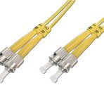 Beek ST-ST Fiber Optik Patch Kablo, 9/125 µ, Singlemode, 3.0mm, Duplex, OS2, LSZH, 3 metre