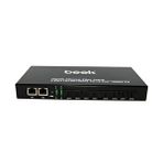 Beek Yönetilemeyen Gigabit Fiber Switch 8 X 1000Base-X Sfp Yuva 2 X 10/100/1000Mbps Port Fansız Beek 8 Port 1000M Sfp Fiber Tdrtr