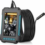 Beemen 10 Metre Çift Kameralı Ekranlı Endoskop Kamera 4.3'' IPS LCD 1080P Hd 8mm IP67 Su Geçirmez Boru Tesisat Araç Kontrol Kamerası P40 - P40+10 METRE
