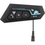 Beemen BT22 Motosiklet Bluetooth 5.0 Kablosuz Intercom Kask Kulaklık