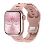 Beemen HK9 Mini 41MM Chat Gpt Open Aı Versiyon Amoled Ekran Çift Kordon Akıllı Saat - Pembe