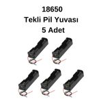 beeNEO 18650 Tekli Pil Yuvası (5 Adet)