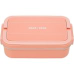 Beer & Deer Çelik Sızdırmaz 750 ml Beslenme Kabı Lunch Box Saklama Kutusu Sefer Tası Yemek Kutusu - Pembe