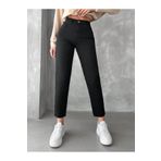 BEES JEANS Andrea Siyah Mom Jeans Boyfirend Kot Pantolon