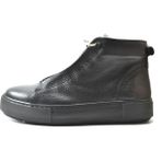 Beety 2401-1 Deri Siyah Lastikli Casual Kadın Bot