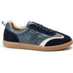 Beety 248.218 Hakiki Deri Bağlı Ortopedik Casual Kadın Sneaker Ayakkabı - Lacivert