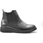 Beety 6043 Deri Siyah Casual Kadın Bot - 00-Siyah