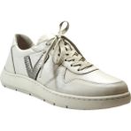 Beety 8454 Soft Deri Bağlı Ortopedik Casual Kadın Ayakkabı - Bej