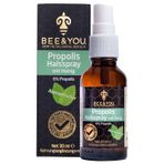 BEE&YOU Propolis boyun spreyi 30 ml bal ve mentol boyun, boğaz spreyi ve ağız spreyi iltihaplı boğazda. Boğaz ağrısında rahatlatıcı karışım, doğal, çocuklar ve hayvanlar için de uygundur