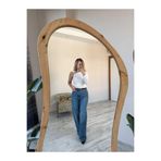 BeeYouStudio Zr Model Straight Yüksek Bel Jean Lacivert 36