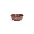 Beeztees 13 cm 470 ml Kiremit Paslanmaz Çelik Kaymaz Taban Yavru Köpek Mama Su Kabı