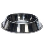 Beeztees 22 cm 1.6 lt Paslanmaz Çelik Kaymaz Köpek Mama Su Kabı