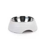 Beeztees 22 cm Paslanmaz Çelik Köpek Mama Su Kabı