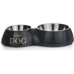 Beeztees 37x22 cm 350 ml 700 ml Paslanmaz Çelik 2'li Köpek Mama ve Su Kabı