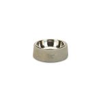 Beeztees DBL 12.5 cm 160 ml Paslanmaz Çelik Kedi Mama Su Kabı