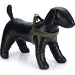 Beeztees DBL 20 mm 46 cm Velur Yeşil XS Köpek Göğüs Tasması