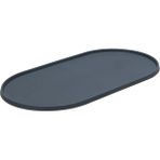 Beeztees DBL Antrasit 55x30x1.7 cm Silikon Kaymaz Mama Su Kabı Servisi