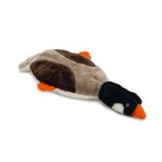 Beeztees Hışırtı Sesli Ördek 40x14x7 cm Kahverengi Peluş Köpek Oyuncağı