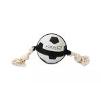 Beeztees İpli Futbol Topu 12.5 cm Köpek Oyuncağı