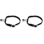 Beeztees Kedi Boyun Tasması, Siyah, 24-29cm (2 paketi)