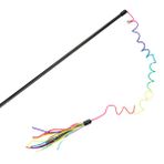 Beeztees Kedi Oltası, Zilli, Kurdelalar Uc, Uzun Dayanıklı İp-110Cm, Çeşitli Renklerde, 50Cm