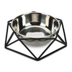 Beeztees Köpek Mama Su Kabı, Paslanmaz Çelik, 21,5Cm, 700Ml