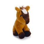 Beeztees Köpek Oyuncağı, At, Peluş, Kahverengi, 25X19x18cm