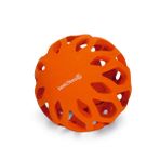 Beeztees Köpek Oyuncağı, Delikli Top, Kauçuk, Turuncu, 11Cm