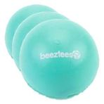 Beeztees Köpek Oyuncağı, Dolu Top, Kauçuk, Turkuaz, 4,5cm (3 paketi)