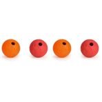 Beeztees Köpek Oyuncağı, Ödül ve Oyun Topu, Kauçuk, Çeşitli Renklerde, 7,5cm (2 paketi)