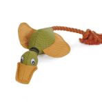 Beeztees Köpek Oyuncağı Ördek, Kanvas, Sarı, 45x20x6,5cm