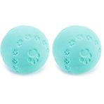 Beeztees Köpek Oyuncağı, Sesli, Top, Kauçuk, Turkuaz, 7,5cm (2 paketi)