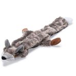 Beeztees Köpek Oyuncağı Tilki, Peluş, Gri, 30x13x2,5cm