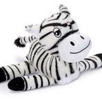 Beeztees Köpek Oyuncağı Zebra, Peluş, Siyah/Beyaz, 25x17x10cm