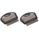 Beeztees Pire Temizleme Tarağı, Siyah, S, 7cm (2 paketi)