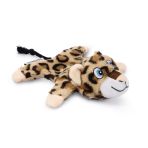 Beeztees Sesli Kaplan 18x19x8 cm Kahverengi Peluş Köpek Oyuncağı