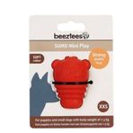 Beeztees Sumo Mini Dental Kırmızı 4 cm XXS Ödül Hazneli Kauçuk Köpek Oyuncağı