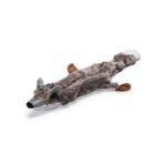Beeztees Tilki 52x15x2.5 cm Gri Sesli Peluş Köpek Oyuncağı
