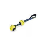 Beeztees Yüzen Tutamaçlı İki Tenis Topu 44x6.3x6.3 cm Mavi Sarı Köpek Oyuncağı