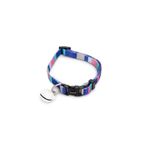 Beeztees Zilli 20-30 cm Renkli Çizgili Kedi Boyun Tasması