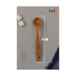 Bef Craft Ahşap Çay Şeker Kaşığı Çubuk Çay Kaşığı Şeker Kaşığı Zeytin Ağacı Lüx Set 6 Adet Kaşık Doğal Çay Şeker Kaşığı
