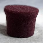 Befar Cırtlı Polisaj Süngeri 30*25MM Bordo 44313 - 30x25 mm