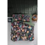 Beğenal Home Tekstil Digital Baskılı Çift Baskılı Nevresim Takımı - 200 x 220 cm - Mint Yeşili